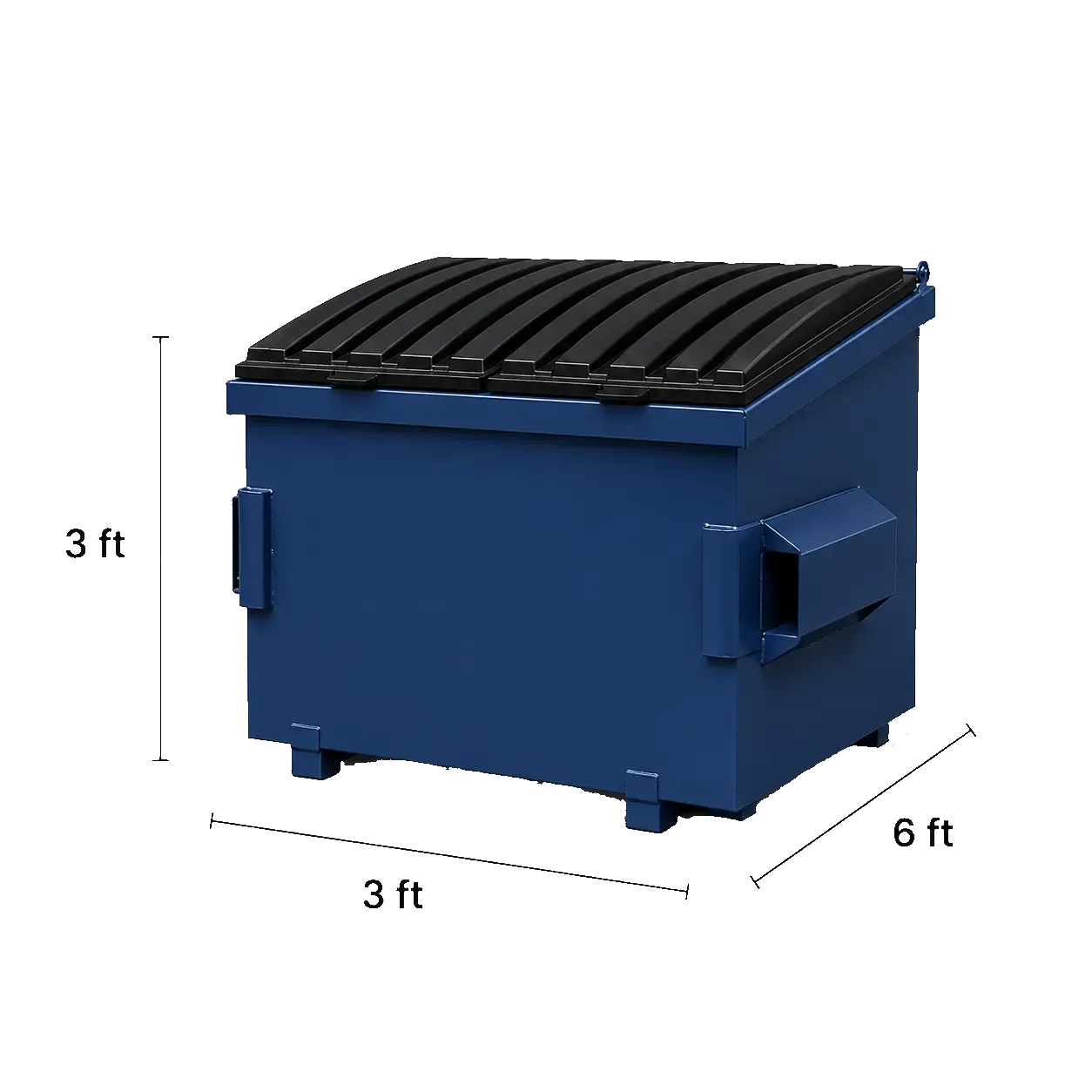 2 yard front load dumpster