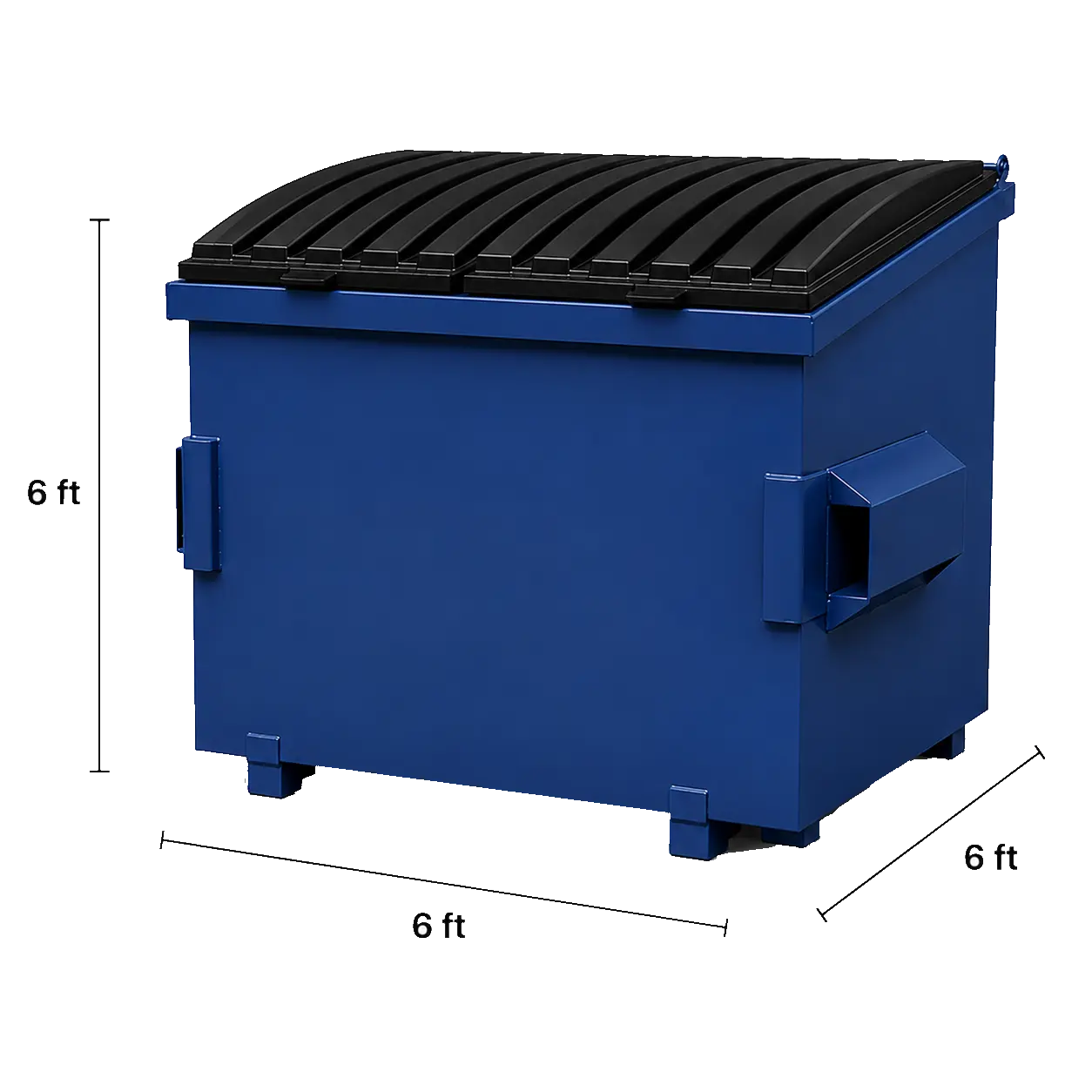 8 yard front load dumpster