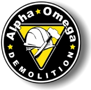 Alpha Omega Demolition Logo